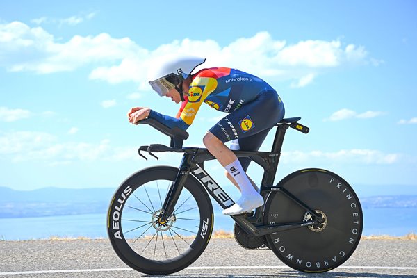 Mattias Skjelmose Denmark Stage 16 Time Trial Tour de France 2026