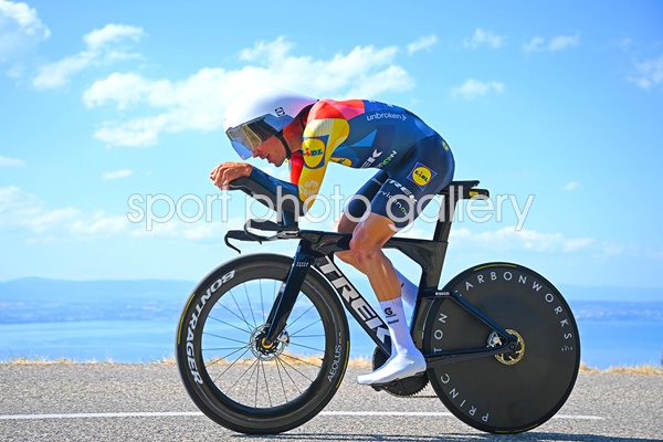 Juan Ayuso Spain Stage 16 Time Trial Tour de France 2026