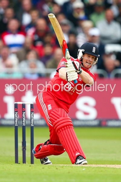 Eoin Morgan England v New Zealand Trent Bridge 2013