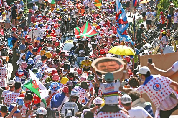 Tadej Pogacar Slovenia Stage 19 Alpe d'Huez Tour de France 2026