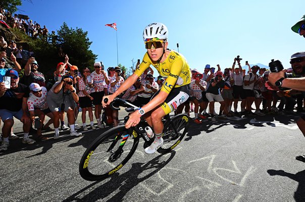 Tadej Pogacar Slovenia Alpe d'Huez Stage 19 Tour de France 2026