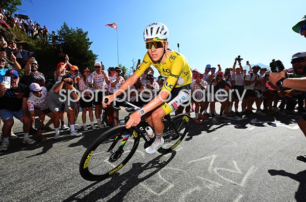Tadej Pogacar Slovenia Alpe d'Huez Stage 19 Tour de France 2026 