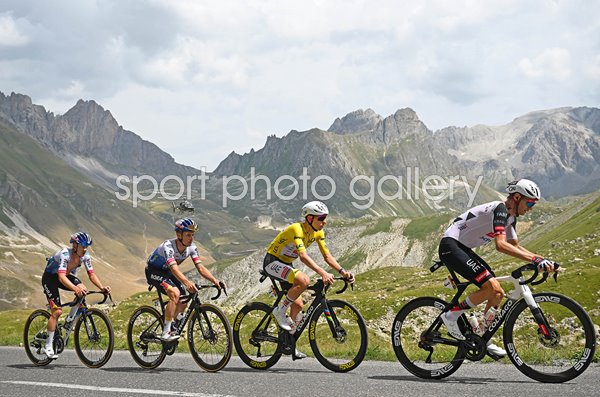 Remco Evenepoel & Tadej Pogacar Col du Galibier Stage 20 Tour de France 2026 