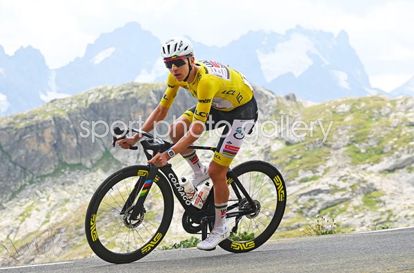 Tadej Pogacar Slovenia Col du Galibier Stage 20 Tour de France 2026