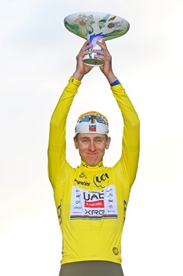 Tadej Pogacar Slovenia Tour de France Winner Paris 2026