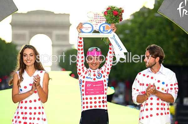 Richard Carapaz Ecuador King of the Mountains Stage 21 Paris Tour de France 2026