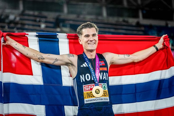 Jakob Ingebrigtsen Norway Men's 5000m Final 27th European Athletics Championships Birmingham 2026