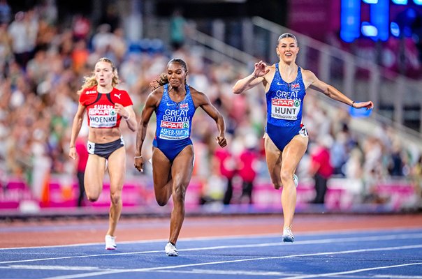 Amy Hunt Great Britain 200m Gold European Athletics Birmingham 2026