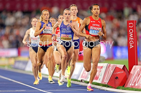 Audrey Werro, Keely Hodgkinson & Femke Bol 800m Final European Athletics 2026