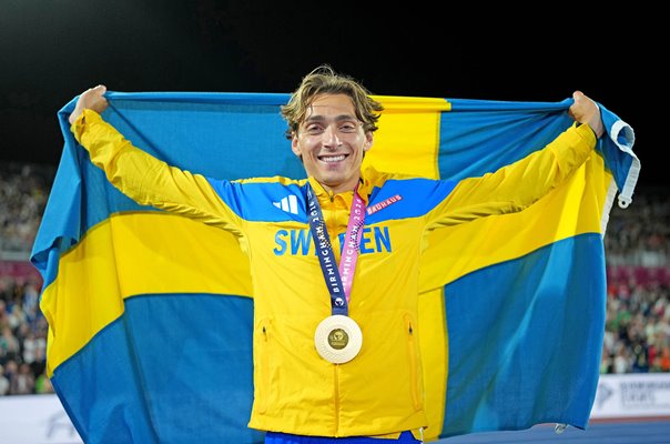 Armand Duplantis Sweden Pole Vault Gold European Athletics Birmingham 2026