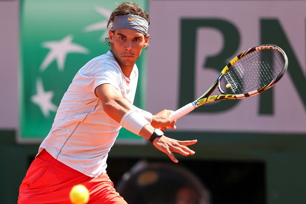 Rafael Nadal Forehand French Open 2013