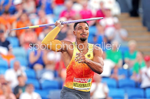 Leo Neugebauer Germany Decathlon Javelin European Athletics Birmingham 2026 