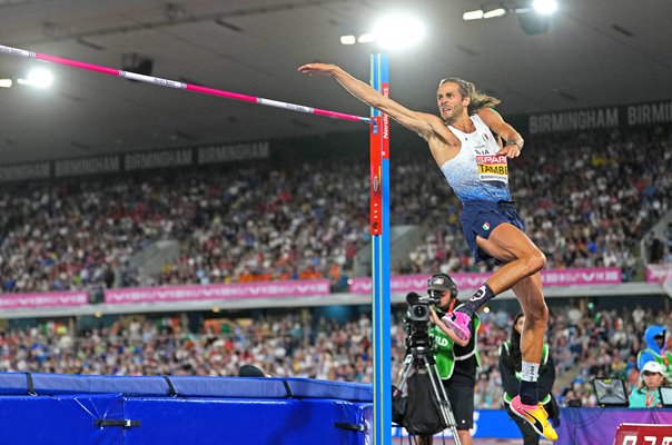 Gianmarco Tamberi Italy High Jump Final European Athletics Birmingham 2026