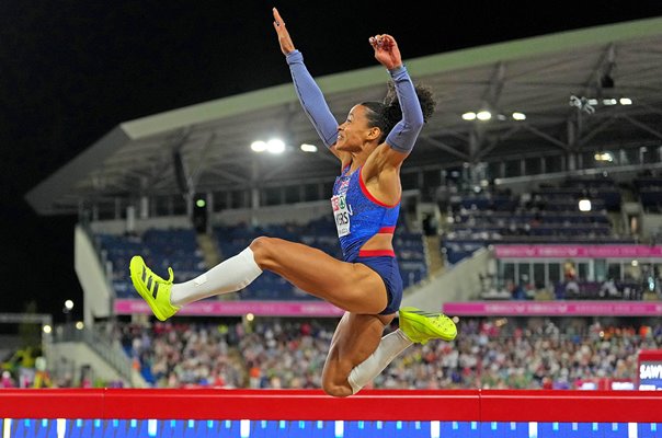 Jazmin Sawyers Great Britain Long Jump European Athletics Birmingham 2026