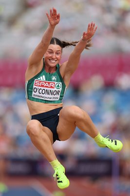 Kate O'Connor Ireland Heptathlon Long Jump European Athletics Birmingham 2026