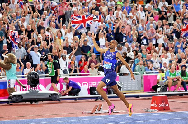 Matthew Hudson-Smith Great Britain 400m Gold European Athletics Birmingham 2026