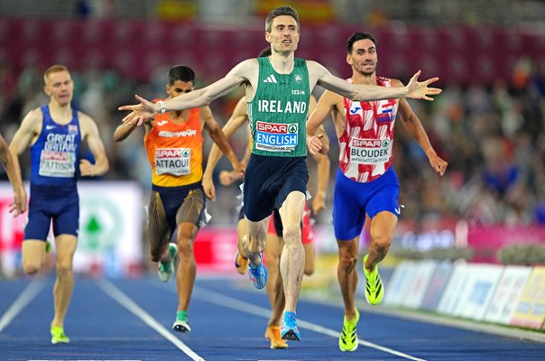 Mark English Ireland 800m Gold European Athletics Birmingham 2026