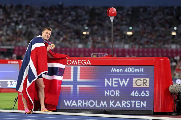 Karsten Warholm Norway 400m Hurdles Record European Athletics 2026
