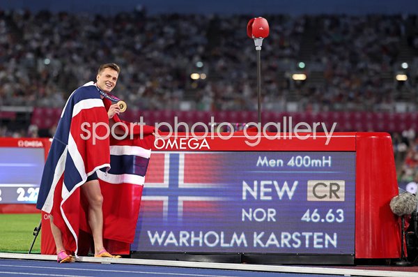 Karsten Warholm Norway 400m Hurdles Record European Athletics 2026 