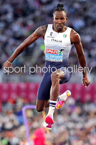 Andy Diaz Hernandez Italy Triple Jump Final European Athletics Birmingham 2026