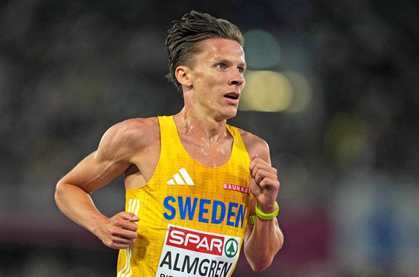 Andreas Almgren Sweden 10,000m Gold European Athletics Birmingham 2026