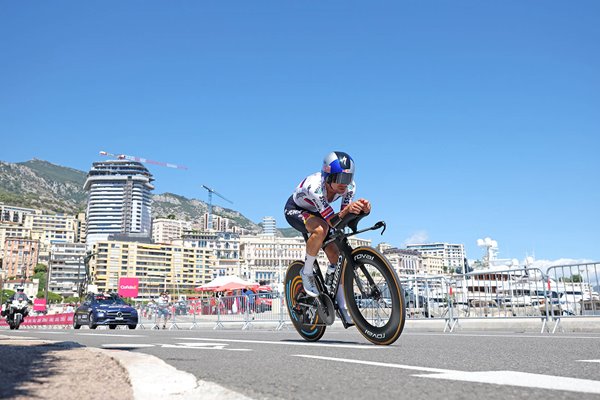 Primoz Roglic Slovenia Time Trial Stage 1 Monaco Vuelta 2026