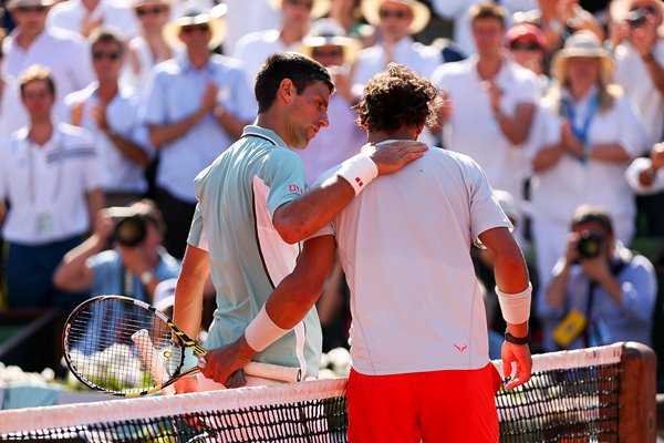 Rafael Nadal beats Novak Djokovic French Open 2013