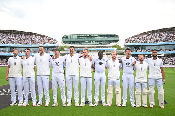 England team line up v Pakistan Lord's Test Match 2026