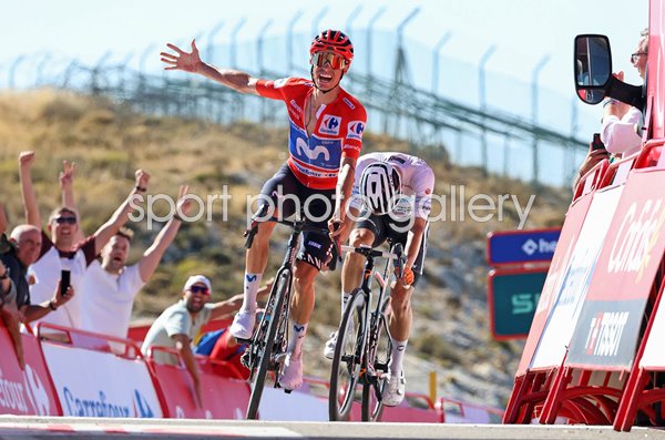 Enric Mas Spain celebrates win Stage 9 La Vuelta 2026
