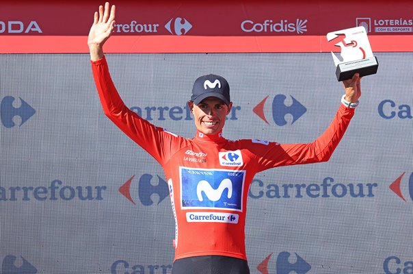 Enric Mas Spain Red Jersey Race Leader Stage 9 La Vuelta 2026