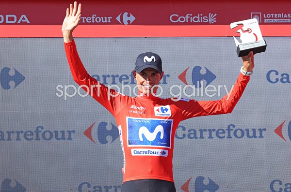 Enric Mas Spain Red Jersey Race Leader Stage 9 La Vuelta 2026
