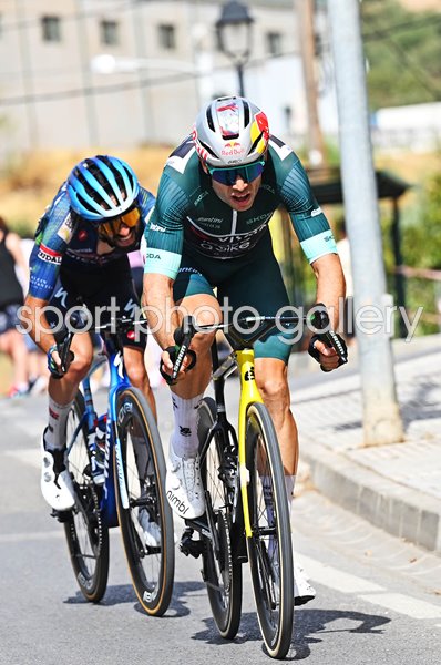 Wout Van Aert Belgium v Valentin Paret-Peintre France Stage 13 La Vuelta 2026