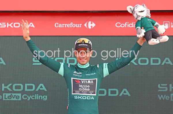 Wout Van Aert Belgium Green Jersey Stage 14 La Vuelta 2026