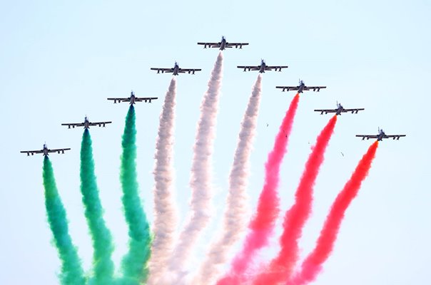 Frecce Tricolori display Italian Grand Prix Monza 2026