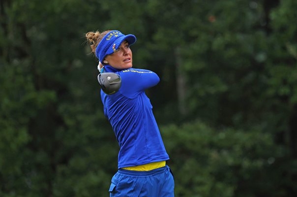 Charley Hull Europe Sunday Singles Solheim Cup Netherlands 2026