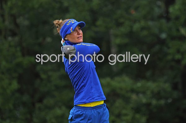 Charley Hull Europe Sunday Singles Solheim Cup Netherlands 2026  