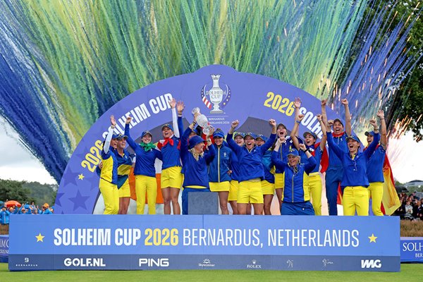 Europe celebrate Solheim Cup Netherlands 2026