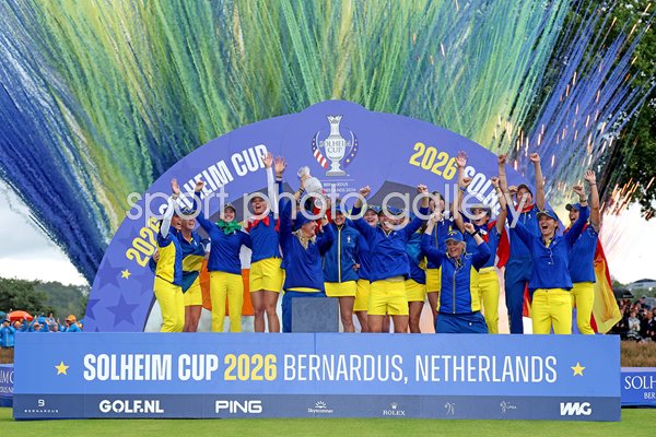 Europe celebrate Solheim Cup Netherlands 2026