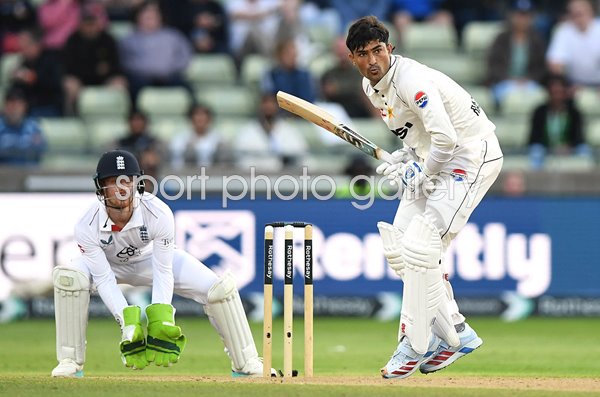 Razaullah Pakistan attacks v England Edgbaston Test Match 2026