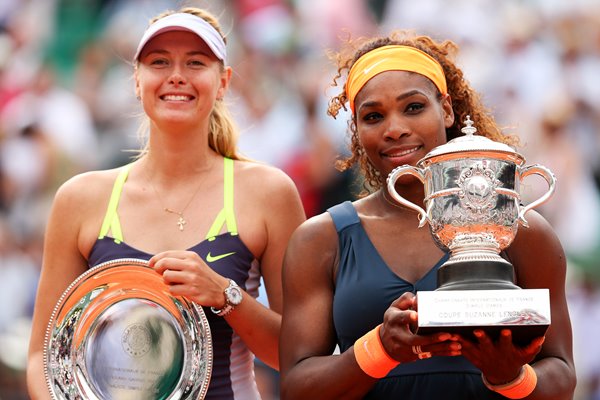 Serena Williams & Maria Sharapova French Open 2013