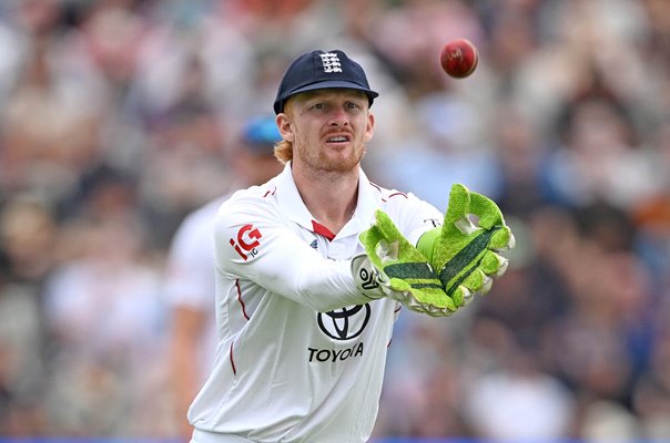 Jordan Cox England wicket keeper v Pakistan Edgbaston Test 2026