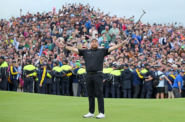 Shane Lowry Ireland celebrates record Irish Open win Doonbeg 2026