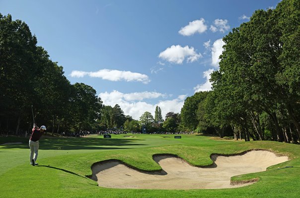 Par 4 3rd Hole West Course Wentworth Golf Club PGA Championship 2026
