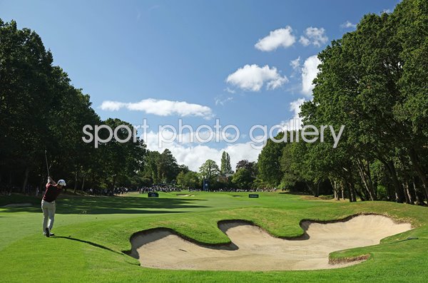 Par 4 3rd Hole West Course Wentworth Golf Club PGA Championship 2026