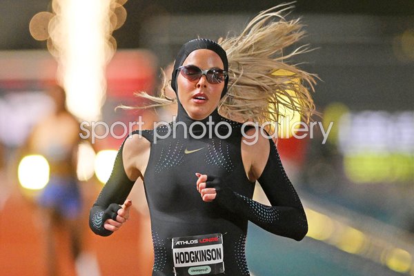 Keely Hodgkinson Great Britain wins 800m ATHLOS London 2026