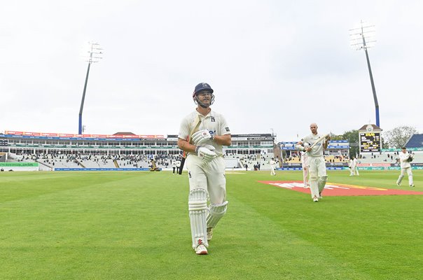 Sam Hain Warwickshire century v Leicestershire County Championship Edgbaston 2026