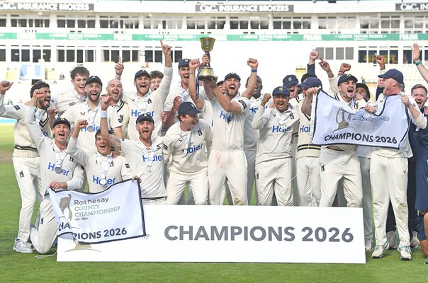 Warwickshire County Champions Edgbaston 2026