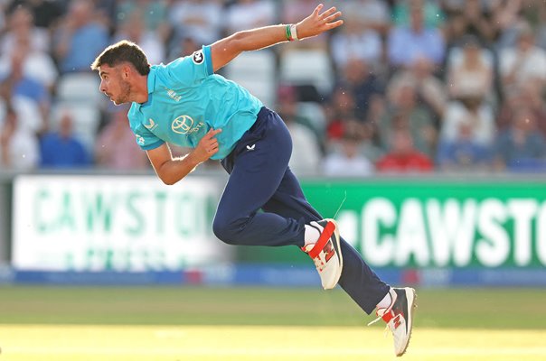 Josh Tongue England bowls v Sri Lanka ODI Durham 2026