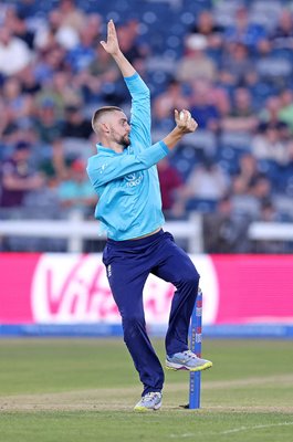 Will Jacks England bowls v Sri Lanka ODI Riverside Durham 2026