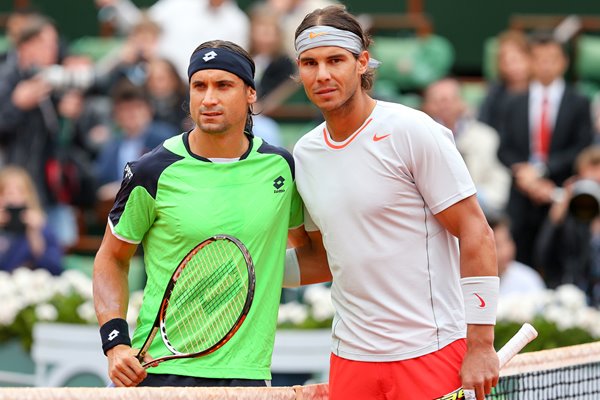 David Ferrer & Rafael Nadal French Open Final 2013